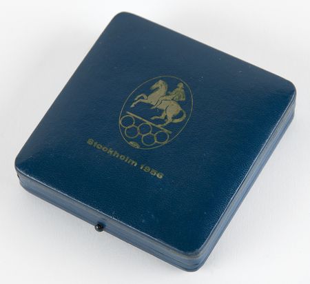 Lot #3078 Stockholm 1956 Summer Olympics Gold Winner's Medal with Case - Equestrian Events - Image 5
