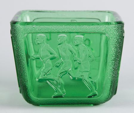 Lot #3346 Helsinki 1940 Summer Olympics Souvenir Glass Bowl - Image 5