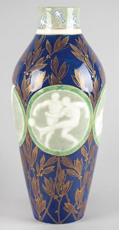 Lot #3065 Paris 1924 Summer Olympics Sevres Vase - Image 1