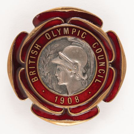 Lot #3210 London 1908 Olympics 'British Olympic