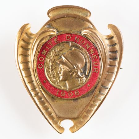 Lot #3213 London 1908 Olympics 'Comité D'Honneur' Badge - Image 1