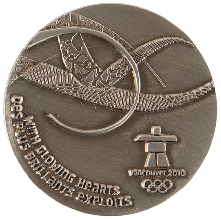 Lot #3380 Vancouver 2010 Winter Olympics Volunteer Participation Medal - Image 2