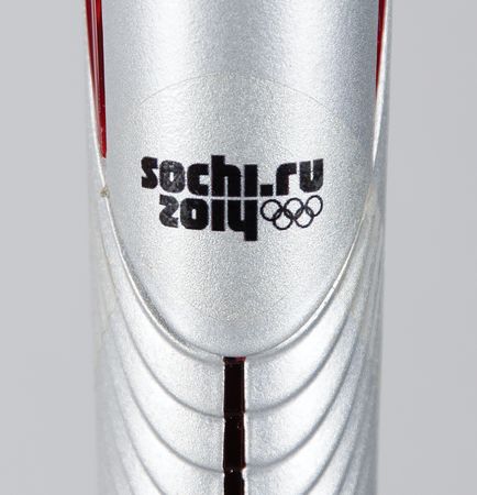 Lot #3033 Sochi 2014 Winter Olympics Torch - From the Collection of IOC Member Phillip W. Coles - Image 5