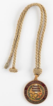 Lot #3195 Official IOC Member Medal - From the Collection of IOC Member Phillip W. Coles - Image 3