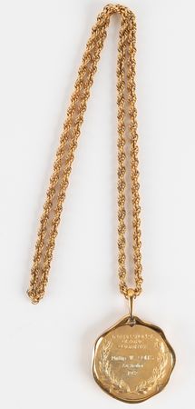 Lot #3196 Official IOC Honorary Medal - From the Collection of IOC Member Phillip W. Coles - Image 2