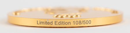 Lot #3385 Tokyo 2020 IOC Commemorative Medal from President Thomas Bach - From the Collection of IOC Member Phillip W. Coles - Image 3