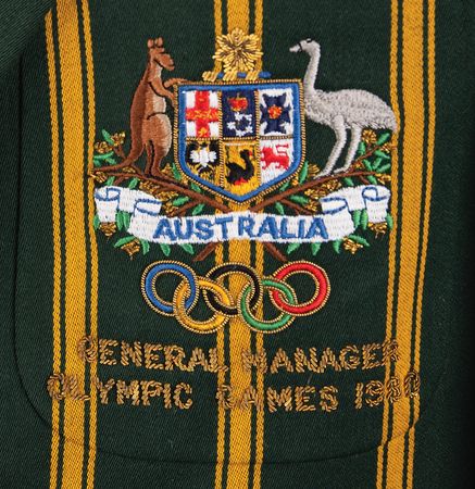 Lot #3367 Australian National Team 'General Manager' Blazer from the Moscow 1980 Summer Olympics - From the Collection of IOC Member Phillip W. Coles - Image 2