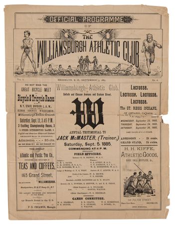 Lot #3275 19th Century Track and Field Publications (14) from New York and New Jersey - Image 10