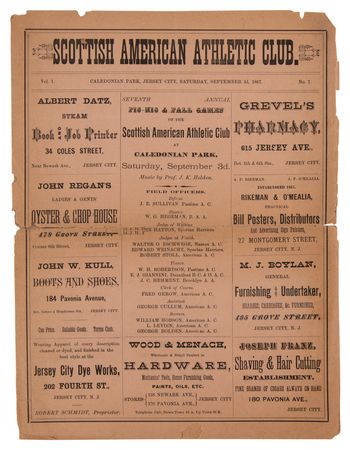 Lot #3275 19th Century Track and Field Publications (14) from New York and New Jersey - Image 12