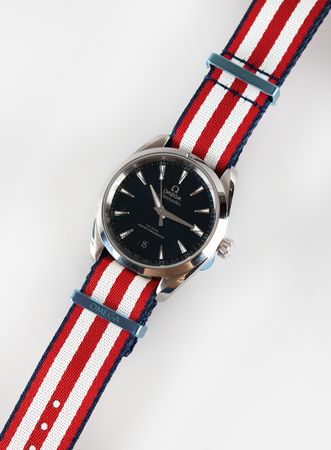 Lot #3383 PyeongChang 2018 Winter Olympics Omega Seamaster Aqua Terra Watch - Awarded Exclusively to Team USA Medalists - Image 3