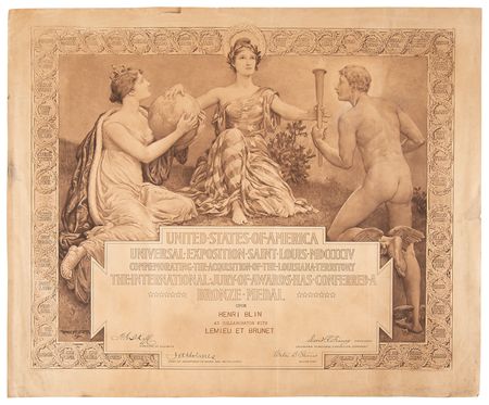 Lot #3170 St. Louis 1904 Exposition 'Bronze Medal'