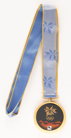 Lot #3100 Nagano 1998 Winter Olympics Gold Winner's Medal for Ski Jumping - Image 2