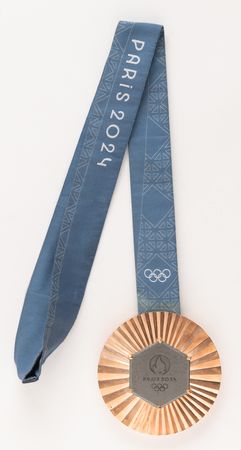 Lot #3113 Paris 2024 Summer Olympics Bronze Medal for Wrestling - Image 1