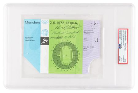 Lot #3300 Munich 1972 Summer Olympics 