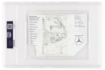 Lot #3300 Munich 1972 Summer Olympics 