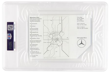 Lot #3302 Munich 1972 Summer Olympics 