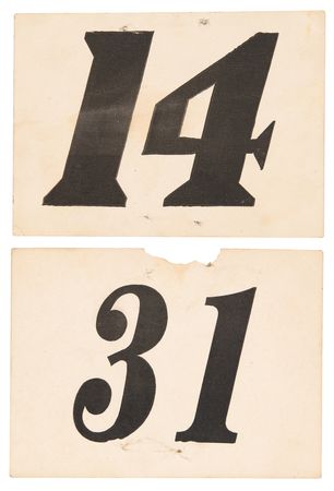 Lot #3391 William Robbins's London 1908 Olympics 400-Meter Competitor's Bib - Image 4