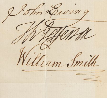 Lot #11 Thomas Jefferson Signed American Philosophical Society Certificate - Image 4