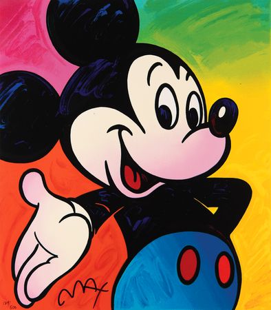 Lot #596 Peter Max Limited Edition 'Mickey Suite' of (4) Mickey Mouse Serigraphs - Image 5