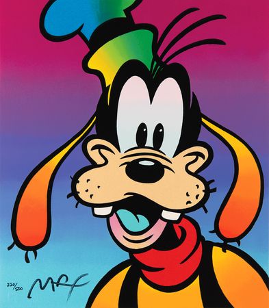 Lot #599 Peter Max Limited Edition 'The Goofy Suite' (4) Serigraphs - Image 2