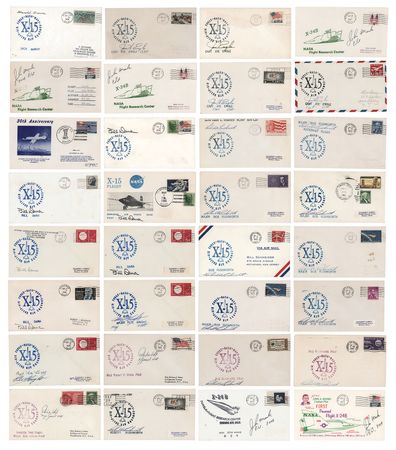 Lot #577 X-Plane Pilots (32) Signed Covers - Image 1