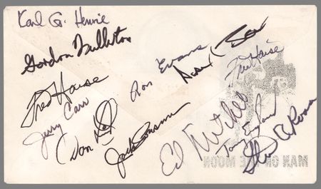 Lot #561 Apollo 15 Crew-Signed Launch Day Cover, with (15) Astronaut Autographs - Image 3