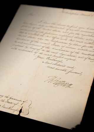 Lot #8 Thomas Jefferson Historic Letter Signed as Secretary of State, Announcing Ratification of the Bill of Rights to Governor Josiah Bartlett of New Hampshire - Image 1