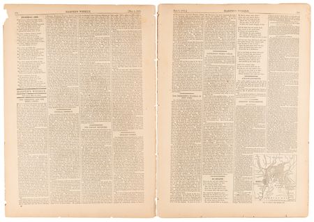Lot #211 Abraham Lincoln Assassination: Harper's Weekly from May 6, 1865 - Image 2