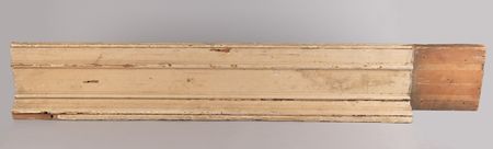 Lot #93 White House Doorway Molding with Original Multi-Layered Paint and Extension Piece Relic - Image 1