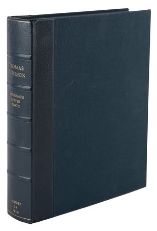 Lot #10 Thomas Jefferson Autograph Letter Signed on Scientific Progress in Europe: 