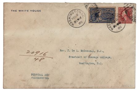 Lot #265 William H. Taft Typed Letter Signed as President, Requesting a Discreet Inquiry into Portugal's Catholic Ban and the Fate of Jesuit Priests - Image 3