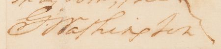Lot #4 George Washington Hand-Addressed and Signed Free Frank - Image 3