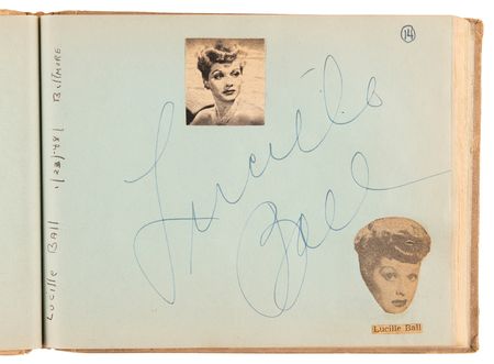 Lot #775 Actors and Actresses (6) Autograph Albums with (200+) Signatures - Image 3