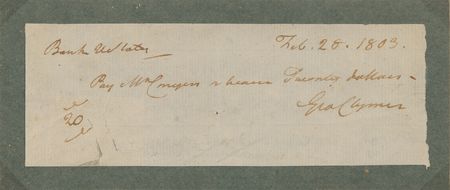 Lot #388 George Clymer Autograph Document Signed - Image 2