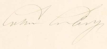 Lot #141 Calvin Coolidge Document Signed as President - Image 2