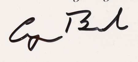 Lot #112 George Bush Signed Print - Image 2