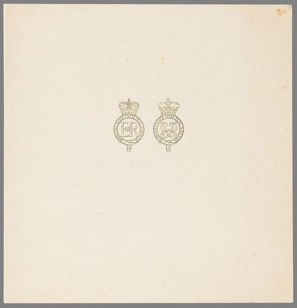 Lot #475 Queen Elizabeth II and Prince Philip Signed Christmas Card (1960) - Image 2