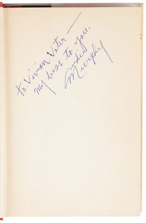 Lot #852 Audie Murphy Signed Book - To Hell and Back - Image 4