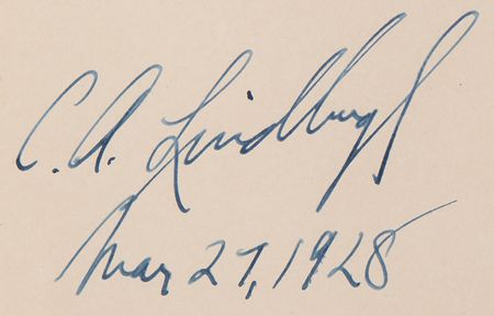 Lot #542 Charles Lindbergh Signed Book - 'WE' - Image 2