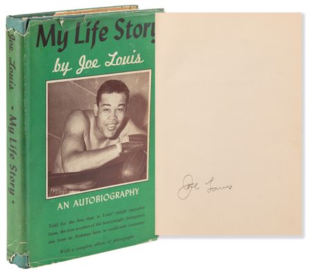 Lot #913 Joe Louis Signed Book - My Life Story - Image 1