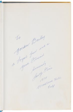 Lot #883 Three Stooges: Larry Fine Signed Book - Stroke of Luck - Image 4