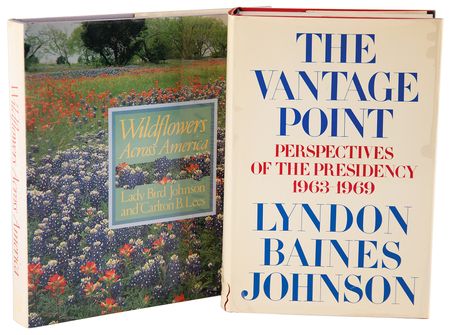 Lot #199 Lyndon B. Johnson and Lady Bird Johnson (2) Signed Books - Image 1