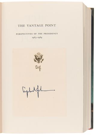 Lot #199 Lyndon B. Johnson and Lady Bird Johnson (2) Signed Books - Image 2