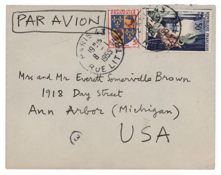 Lot #592 Jean Dubuffet Autograph Letter Signed - Image 2