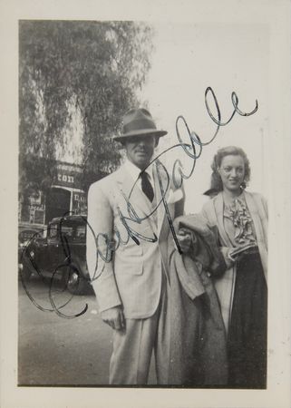 Lot #804 Clark Gable and James Stewart (2) Signed Photographs - Image 2