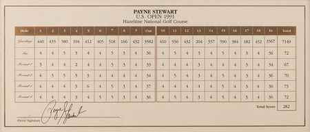 Lot #919 Payne Stewart Signed Photograph - Image 3