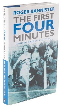 Lot #903 Roger Bannister Signed Book - The First Four Minutes (Ltd. Ed. of 239) - Image 3