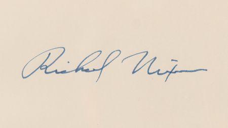 Lot #228 Richard Nixon Signed Book - The Memoirs of Richard Nixon - Image 2