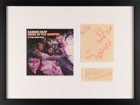 Lot #702 Canned Heat Signature - Image 1