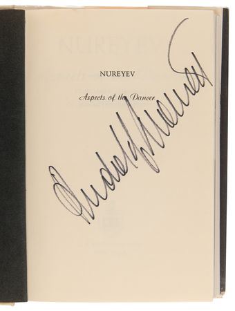 Lot #777 Ballet (4) Signed Items with Anna Pavlova and Rudolf Nureyev - Image 6